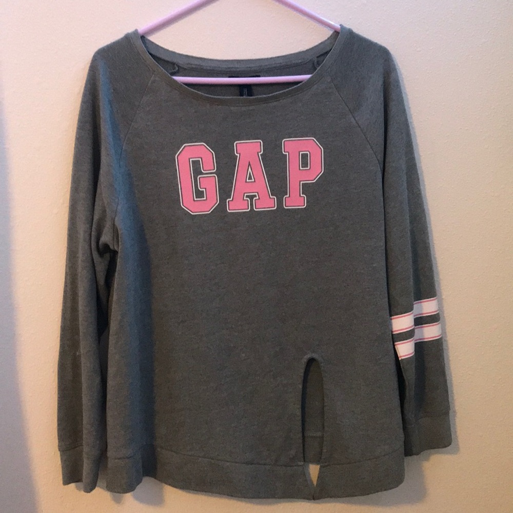 GAP Vintage Grey Pullover Sweater